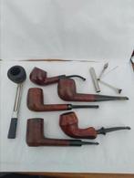 👉 6 pijpen en een pijptabak aanstamper, Ophalen of Verzenden, (Water)pijp