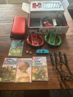 Switch V2, Spelcomputers en Games, Switch 2019 Upgrade, Ophalen of Verzenden, Met 3 controllers of meer, Gebruikt