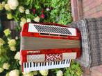 Uit Klingental, Weltmeister, prachtige accordeon, Muziek en Instrumenten, Accordeons, Overige merken, Gebruikt, 120-bas, Met riemen