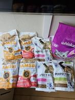 Iams Perfect Fit Whiskas kat brokjes 6 nieuw & 2 bijna vol, Dieren en Toebehoren, Ophalen, Kat