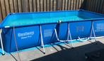 Zwembad pro steel 400 x 211 x 81, Tuin en Terras, Zwembad-toebehoren, Ophalen, Gebruikt