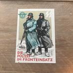 Die Polizei im Fronteinsatz postkaart 1942, Verzamelen, Militaria | Tweede Wereldoorlog, Ophalen of Verzenden, Overige soorten