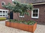Cortenstaal plantenbakken op maat uit eigen productie, Tuin en Terras, Bloembakken en Plantenbakken, Ophalen, Zo goed als nieuw