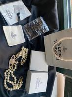 Vivienne Westwood pearl row chain, Sieraden, Tassen en Uiterlijk, Kettingen, Ophalen of Verzenden, Zo goed als nieuw, Goud