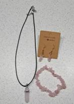Mooi Setje edelstenen sieraden "nieuw", Ophalen of Verzenden, Nieuw, Met edelsteen