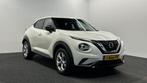 Nissan Juke 1.0 DIG-T N-Connecta ECC CARPLAY CRUISE LM., Auto's, Voorwielaandrijving, Stof, Wit, Origineel Nederlands