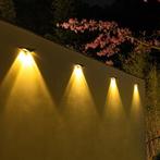 Outdoor Solar LED wand / hek lamp (warm wit licht), Ophalen, Nieuw, Kunststof, Solar