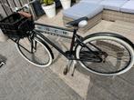 Zwarte jongens/mannen fiets met krat 28 inch frame 50/51, Fietsen en Brommers, Fietsen | Jongens, Gebruikt, Puch, Versnellingen