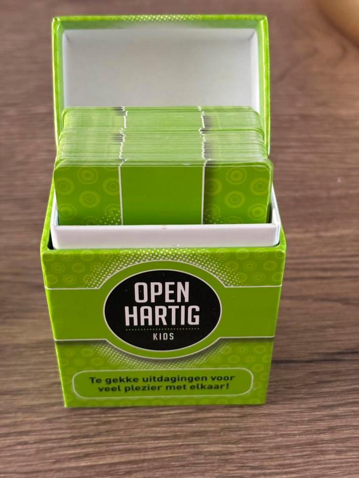 Openhartig Kids, Hobby en Vrije tijd, Gezelschapsspellen | Kaartspellen, Zo goed als nieuw, Ophalen of Verzenden