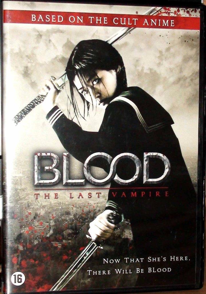 2 dvd blood the last vampire en de manga versie, Cd's en Dvd's, Dvd's | Actie, Zo goed als nieuw, Martial Arts, Vanaf 16 jaar