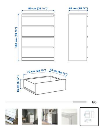 Ikea Malm kastje - afbeelding 4