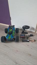 Traxxas rustler VXL 4x4 Bluetooth, Elektro, Gebruikt, Auto offroad, Ophalen of Verzenden