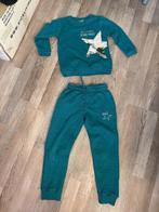TEAL BLAUW MEISJE JOGGING SET, MAAT: 122/128, Kinderen en Baby's, Kinderkleding | Maat 122, Ophalen of Verzenden, Zo goed als nieuw