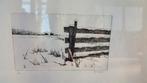 Mooie tekening Sneeuwlandschap van Rob Thole 1984, Antiek en Kunst, Kunst | Tekeningen en Foto's, Ophalen of Verzenden