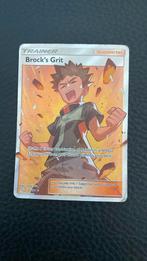 Pokemon team up brock’s grit 172/181 full art, Ophalen of Verzenden, Gebruikt, Losse kaart