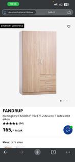 Kleren kast, Ophalen, Zo goed als nieuw, 25 tot 50 cm, Minder dan 100 cm