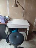 Bureau incl lamp en kruk, Huis en Inrichting, Bureaus, Ophalen of Verzenden, Zo goed als nieuw