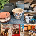 Diverse bloempotten, Gebruikt, Rond, Binnen, Ophalen of Verzenden