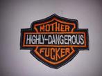 Harley Davidson Highly Dangerous Vintage Patch, Nieuw, Rock and roll