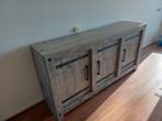 Dressoir, grijs eiken kleur, Huis en Inrichting, Ophalen, Zo goed als nieuw, 25 tot 50 cm, 150 tot 200 cm