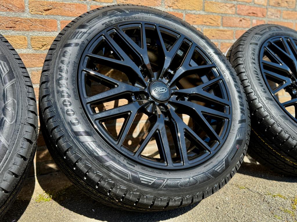 Ford Transit velgen 19 inch zwart verzwaard 5x160 all-season, Bestelwagen, Banden en Velgen, Niet ingevuld, Nieuw