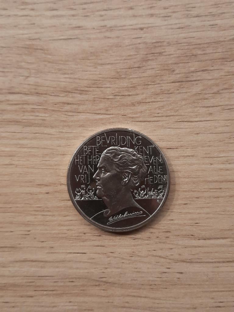 ECU penning 50 jaar bevrijding 1995, Verzenden, Overige materialen, Nederland