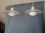 Paul Henningsen voor Luois Poulsen set PH 4/3 hanglampen, Gebruikt, Ophalen of Verzenden, Minder dan 50 cm, Deens design