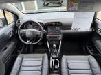 Citroen C3 Aircross 1.2 PureTech Shine Automaat I Cruise I l, Auto's, Gebruikt, Zwart, 1199 cc, Leder en Stof