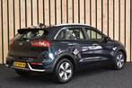 Kia Niro 1.6 GDi Hybrid DynamicLine Camera Navi Clima Cruise, Gebruikt, Euro 6, Blauw, Leder en Stof