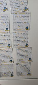 Chiquita Banaan Koelkastmagneetjes 10 vel, Ophalen of Verzenden