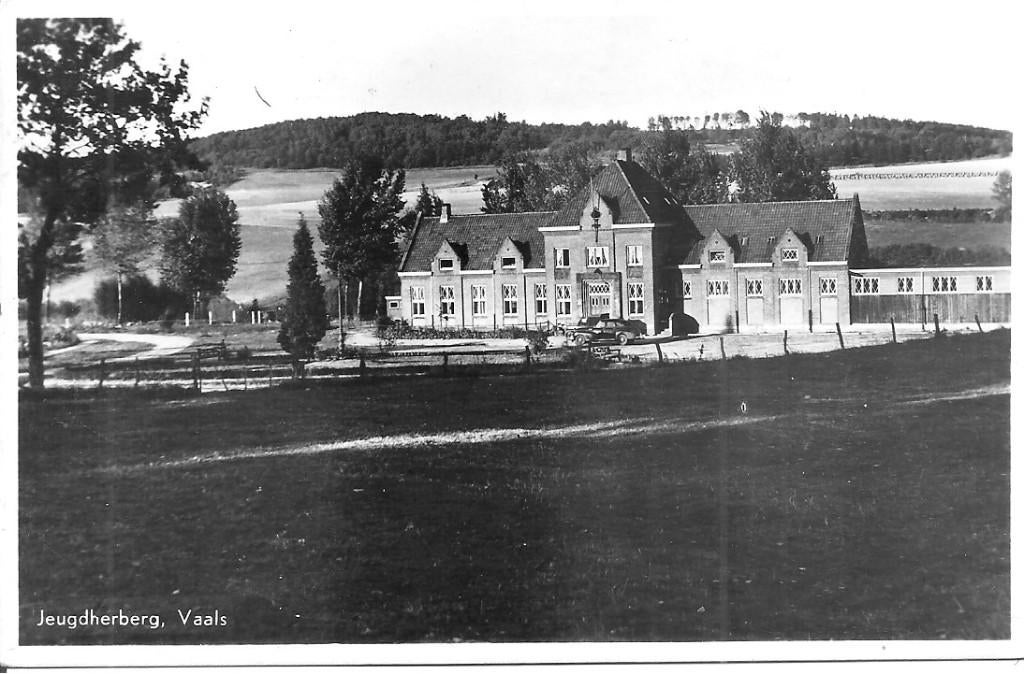 Jeugdherberg Vaals, Verzamelen, Ansichtkaarten | Nederland, Ophalen of Verzenden, 1940 tot 1960, Gelopen, Limburg