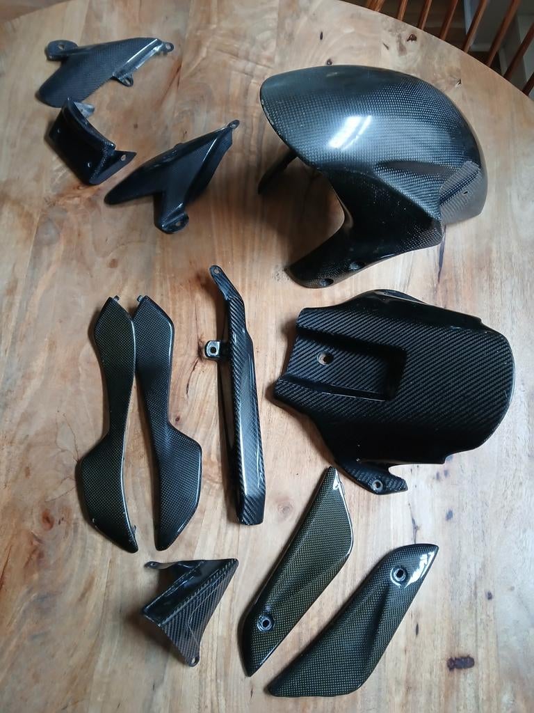 Carbon onderdelen Honda CBR 1000 RR 2004-2007 SC57, Ophalen of Verzenden, Gebruikt