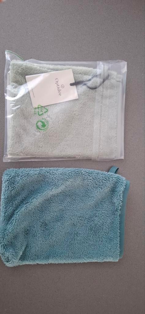 Optidee 2 washandjes voor 5 euro Nieuw, Huis en Inrichting, Badkamer | Badtextiel en Accessoires, Ophalen of Verzenden, Nieuw