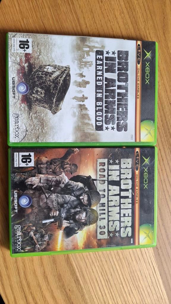Brothers in Arms: Hill 30 & Earned in Blood Xbox Original, Shooter, 1 speler, Ophalen of Verzenden, Zo goed als nieuw