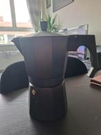 Zwarte Moka Pot - Italiaanse Koffiezetter voor Espresso, Witgoed en Apparatuur, Koffiezetapparaten, Ophalen, Espresso apparaat