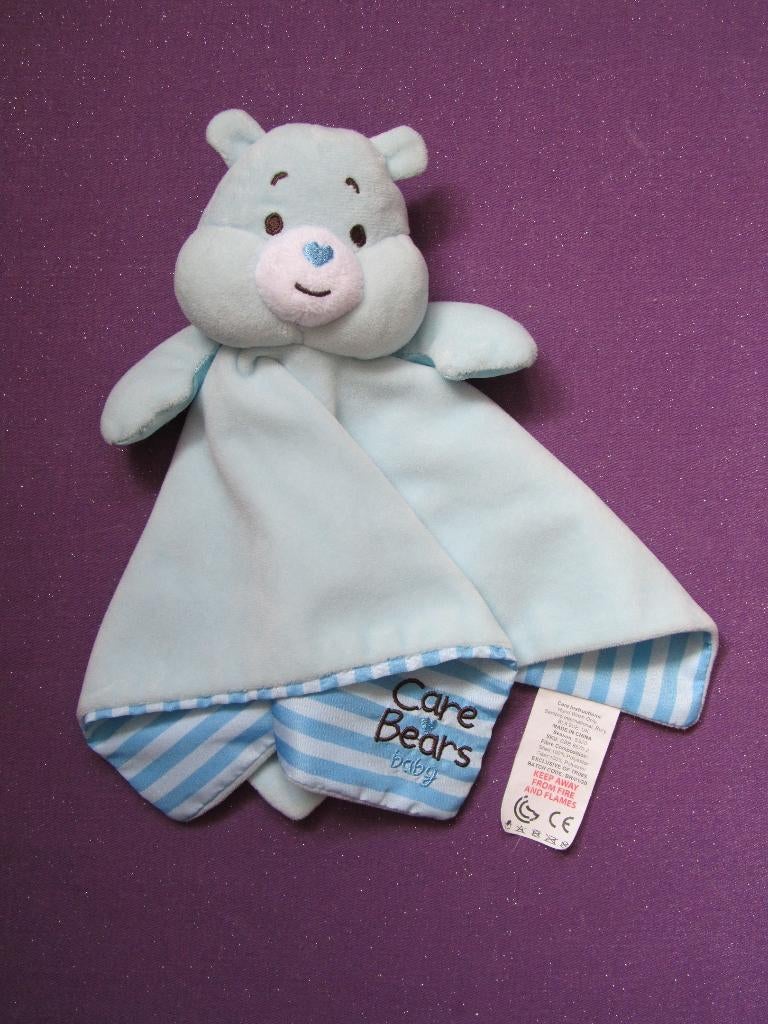 CARE BEARS BABY Knuffeldoekje BEER. BLAUW **Nieuw**, Beer, Blauw, Nieuw, Ophalen of Verzenden