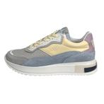 GIGA maat 40 lerensneaker/rits zilver/pastel gratisverzenden, Schoenen, Nieuw, Heerenweg 6 Katwijk, GIGA