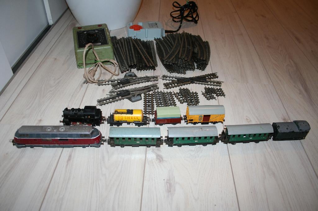 trix express treinbaan, Gelijkstroom, Trix, Ophalen of Verzenden, Analoog