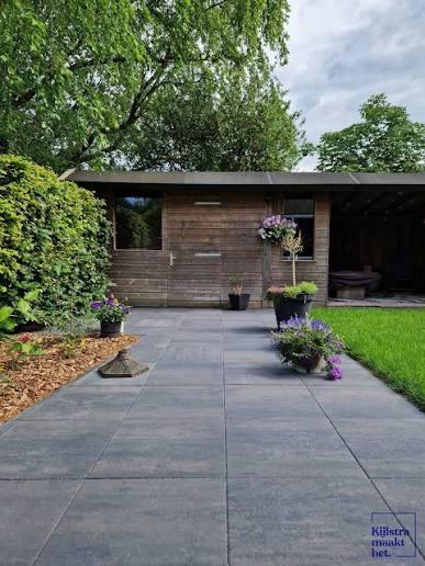 Prachtige terrastegel 60x60x4 - Mooie kleur - OP=OP, Tuin en Terras, Tegels en Klinkers, Ophalen of Verzenden, Nieuw, Beton, Terrastegels