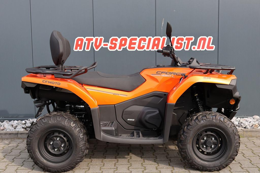 CFMOTO Cforce 450 L Quad met Nl kenteken (bj 2024), Mooof cf moto benelux, Rijksweg 440
8710  Wielsbeke, BE, Receptie@mooof.eu