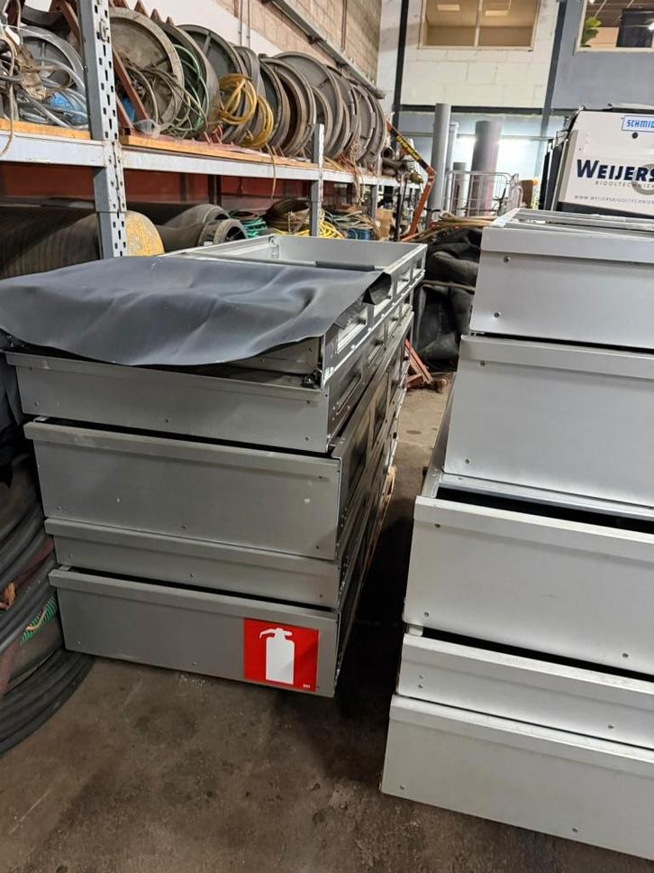 Aluminium opslag bakken industrie / werkplaats 193x78 cm, Doe-het-zelf en Verbouw, IJzerwaren en Bevestigingsmiddelen, Zo goed als nieuw