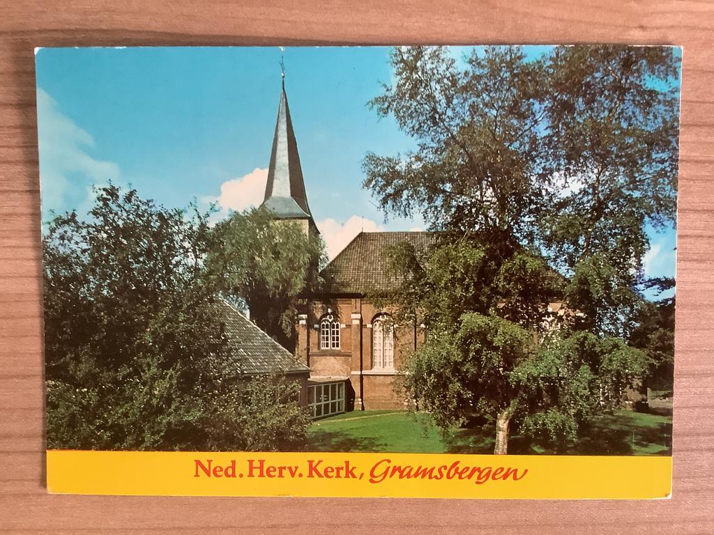 ansichtkaart Gramsbergen, Ophalen of Verzenden, Ongelopen