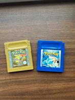 Pokémon Blue & Gold (Duitse Versies) Gameboy, Spelcomputers en Games, Gebruikt, 1 speler, Ophalen of Verzenden, Role Playing Game (Rpg)
