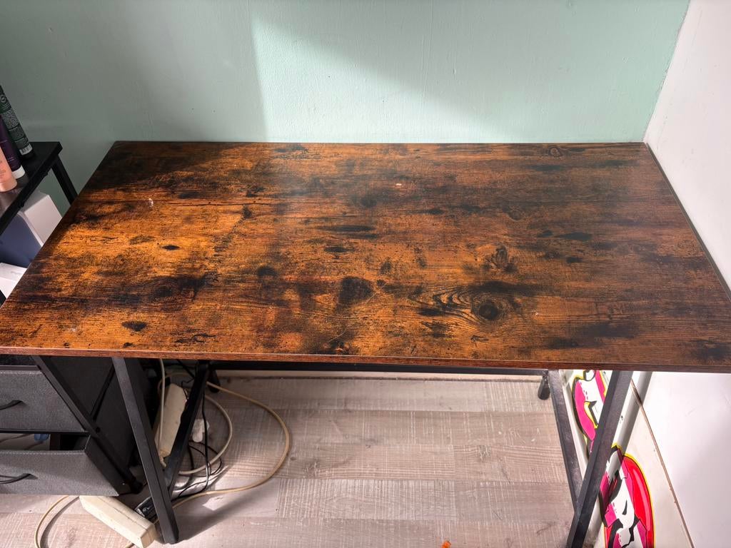 Bureau, Huis en Inrichting, Bureaus, Ophalen, Gebruikt, 30 cm, Schoolbureau