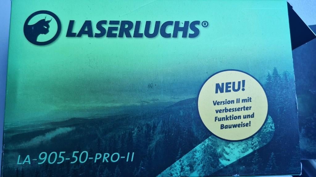 Laserluchs 905-50 PRO II laser jacht jagen hunting, Ophalen of Verzenden, Gebruikt, Overige typen, Nachtkijker