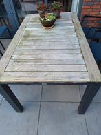 Tuintafel 150/ 90 rechthoekig LIFE, Ophalen of Verzenden, Rechthoekig, Aluminium
