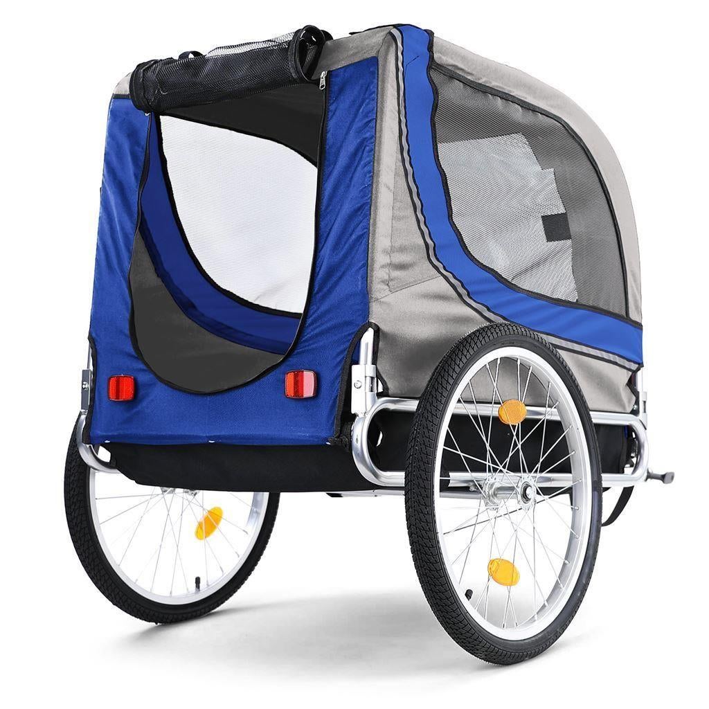 Hondenfietskar Fietskar Hond Opvouwbaar Blauw / Grijs Tot 40, Verzenden, Automotive Parts, A.parts@hotmail.nl, Trasmolenlaan 12 3447 GZ Woerden