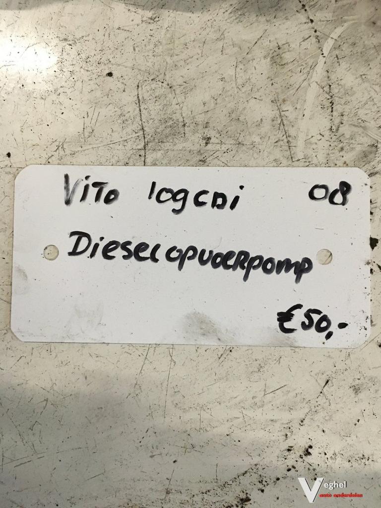Mercedes Vito 109 cdi 2008 Diesel Opvoerpomp, Gebruikt, -, -, Ophalen of Verzenden