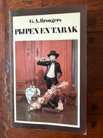 Pijpen en tabak, geschreven door G.A. Brongers., Ophalen of Verzenden, Zo goed als nieuw