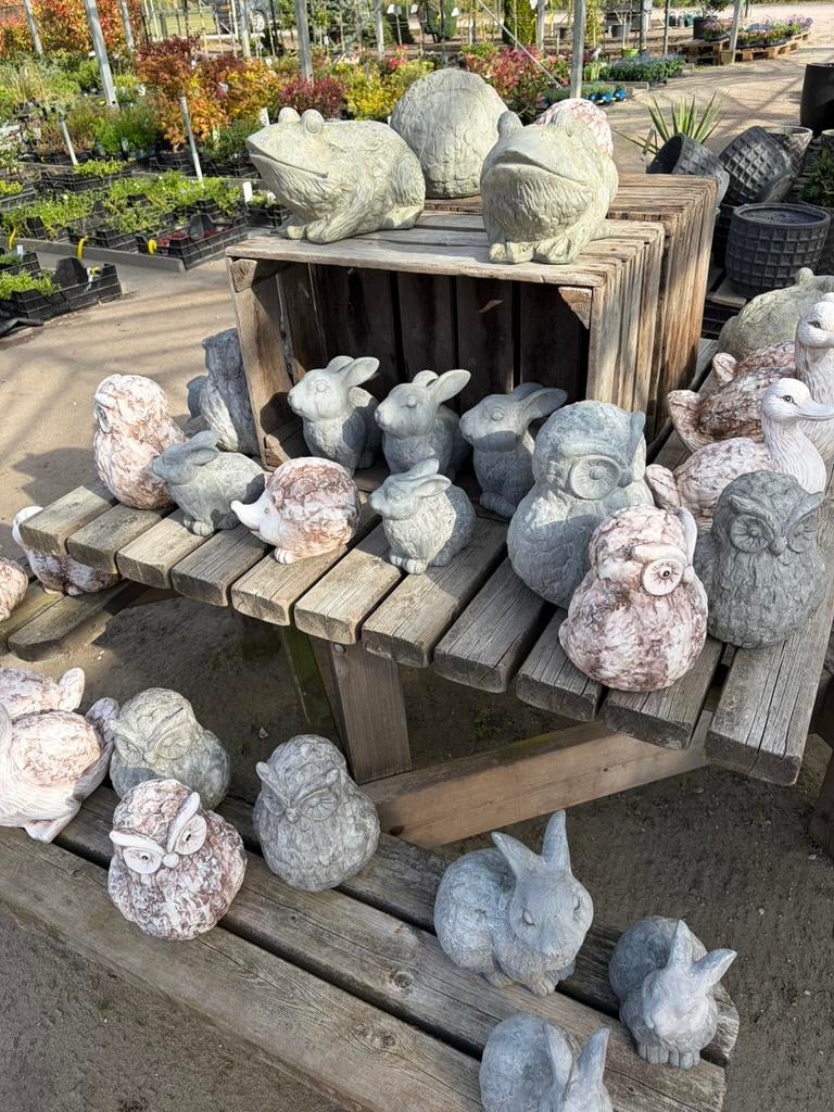 Decoratie tuin beeldjes mix partij, Ophalen, Nieuw, Kunststof